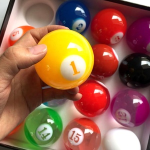 Juego Completo <span class=keywords><strong>de</strong></span> <span class=keywords><strong>Bolas</strong></span> <span class=keywords><strong>de</strong></span> <span class=keywords><strong>Billar</strong></span> Transparentes y Coloridas Xmlivet <span class=keywords><strong>de</strong></span> 57.25 mm, <span class=keywords><strong>Bolas</strong></span> <span class=keywords><strong>de</strong></span> Resina para Juego <span class=keywords><strong>de</strong></span> Pool Estándar Internacional para <span class=keywords><strong>Billar</strong></span> - Product Image 4