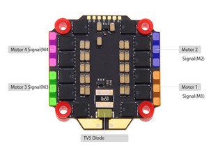 Ngày đua F405 Stack 55A 6S 65A ESC 6S 8 bit 32 bit điều khiển chuyến bay cho cổng đâm FPV cạnh tranh - Product Image 4