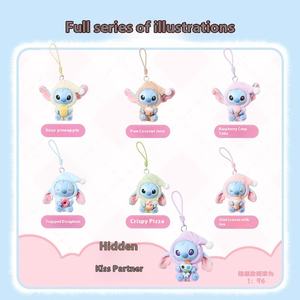 ชุดทางการสำหรับการเย็บแบบไร้รอยต่อพวงกุญแจตัวละครแช่แข็งกล่องปริศนาทำจากไวนิลกำมะหยี่ขนยาวของขวัญที่สมบูรณ์แบบ - Product Image 3