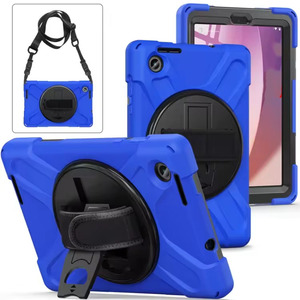 Funda para Tablet <span class=keywords><strong>Lenovo</strong></span> <span class=keywords><strong>Tab</strong></span> <span class=keywords><strong>M8</strong></span> de 8 Pulgadas con Soporte Giratorio de 360 Grados, Correa de Mano y Correa para el Hombro, <span class=keywords><strong>Precio</strong></span> de Fábrica - Product Image 2