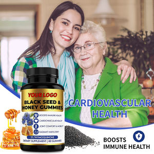 La pelle dei capelli radiante con Comfort dell'articolazione OEM aumenta la salute immunitaria 2% gummie di miele Oik, semi neri naturali - Product Image 6