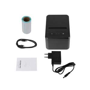 Impresora térmica de dientes azules con etiquetas de 3 pulgadas, impresora de etiquetas de 80mm, informes de inspección de interfaz USB BT y otros informes de impresión de etiquetas - Product Image 2