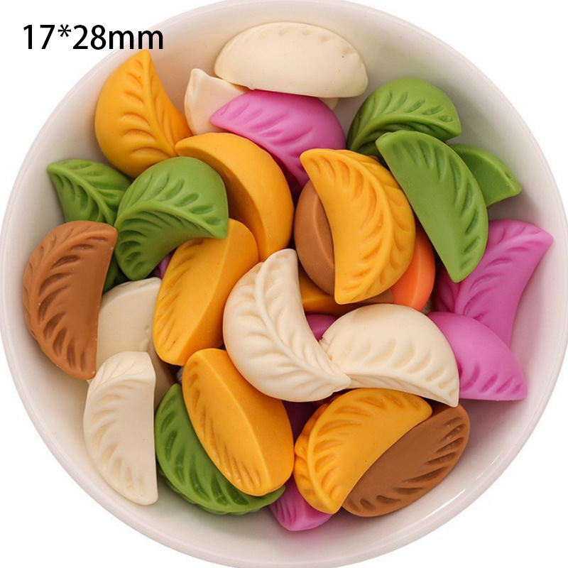 Dumplings de couleurs mélangées