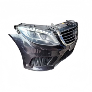 Paraurti Anteriore Sportivo in Plastica Usato di Alta Qualità con Prese d'Aria per Mercedes Classe S W222 S63 <span class=keywords><strong>AMG</strong></span>, Sostituzione Diretta - Product Image 6