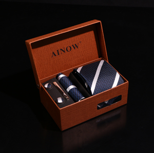 China Custom Made Business Print 6pieces/set Handmade Silk Neck <b>Tie</b> 8cm Neck <b>Tie</b> Set Mens - Product Image 6