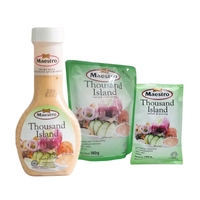 Sauce Tomate Premium Thousand Island 1kg – Crème et acidulée, idéale pour salades, sandwichs, burgers et trempettes gourmandes