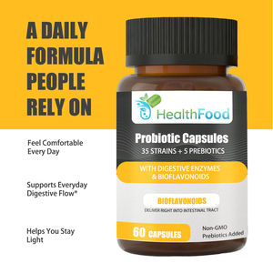 Capsules de probiotiques directes d'usine avec mélange de probiotiques exclusif, soutien du microbiome sain, capsules de soutien antioxydant - Product Image 4