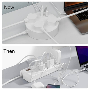 Multiprise <span class=keywords><strong>murale</strong></span> avec 3 prises CA Courant nominal 10A Rallonge de <span class=keywords><strong>prise</strong></span> US Type de <span class=keywords><strong>prise</strong></span> USA - Product Image 3