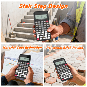 <span class=keywords><strong>Calcolatrice</strong></span> Avanzata Newyes per <span class=keywords><strong>Matematica</strong></span> Edile con Unità Piedi-Inch-Frazione per Architetti, Ingegneri, Impresari, Stimatori e Falegnami - Product Image 6