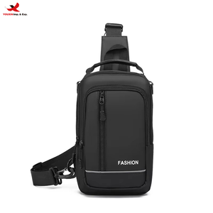 Sac bandoulière tendance léger et multifonctionnel, imperméable avec fermeture éclair portable, vente chaude, commande en gros mixte prête à expédier - Product Image 1