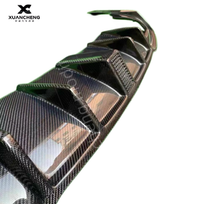 Diffusore posteriore in fibra di carbonio con luce per <span class=keywords><strong>Audi</strong></span> <span class=keywords><strong>A3</strong></span> S3 2017 2018 2019 <span class=keywords><strong>2020</strong></span> - Product Image 4