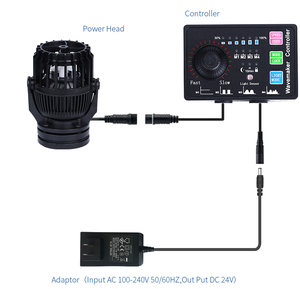 Kit de bomba Hsbao Wave Maker, cabezal de alimentación CC magnético con controlador, tanque de agua salada, bombas de circulación de agua para <span class=keywords><strong>acuario</strong></span> - Product Image 3