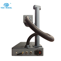 Nouvelle machine de marquage laser à fibre 30W compacte de qualité industrielle, refroidie par air, compatible AI/DXF, pour acrylique, plastique, métal, bois, contreplaqué, cuir