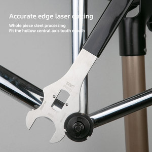 Herramienta de instalación y extracción de <span class=keywords><strong>pedalier</strong></span> de bicicleta de montaña AXI 4.1 con orificio cuadrado, <span class=keywords><strong>llave</strong></span> de 36MM/44MM/48MM para tuercas y tornillos de bicicleta - Product Image 4
