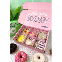 Emballage de carton pliable Mochi Donut Box Impression personnalisée Logo Eco Bakery Bake Shop de qualité alimentaire Gâteau Pain Pâtisserie Macarons Biscuits