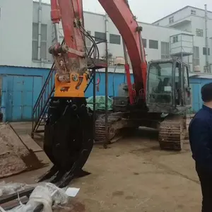 130W Máy Xúc Đào Máy Xúc Kẹp Xô, Thủy Lực <span class=keywords><strong>Log</strong></span> Grapple Phế Liệu <span class=keywords><strong>Grabber</strong></span>, <span class=keywords><strong>Loader</strong></span> Grapple - Product Image 5