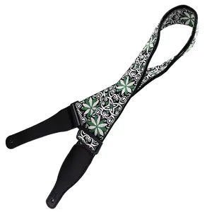 Sangle de guitare Jacquard de haute qualité Nouvelle sangle de guitare Fashionguitar sangle Usine personnalisée sangle de guitare ruban jacquard