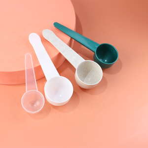 10g 20ml buğday samanı gıda kahve kaşığı Compostable biyobozunur çevre dostu ölçüm kaşık proteini - Product Image 2
