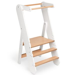 Kids <b>Step</b> <b>Stool</b> for Ages 3+, 3 Height Adjustable Toddler Tower, Montessori Furniture Designed - Product Image 1