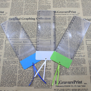 <b>Bookmark</b> Card Magnifier Promotional Gift Business Card 2108A Card Case PVC Ultra-thin 3x <b>Bookmark</b> Magnifier - Product Image 2