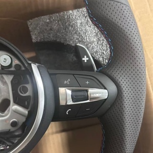 Volant <span class=keywords><strong>sport</strong></span> <span class=keywords><strong>M</strong></span> en cuir pleine fleur personnalisé avec bande supérieure pour <span class=keywords><strong>BMW</strong></span> F10 F20 F30 M3 M4 M5 F80 F82 F87 F90 – Vente en gros et dropshipping - Product Image 4