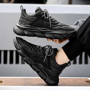 Venta al por Mayor de Fábrica, Zapatillas Deportivas para Hombre 2026, Zapatos Casuales para Correr, Plantilla Cómoda, con Cordones, Antideslizantes, Calzado Atlético - Product Image 3