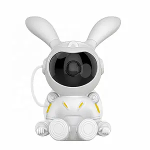 Lonvel Christmas Gift New Starry Sky Moon Bunny Astronaut Projector Lamp Nebula Night Lights With Remote Control Drop Shipping