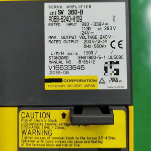 A06B-6240-H109 ไดรฟ์พาวเวอร์ซัพพลาย A06B-6240-H109 A06B-6240-H109 ไดรฟ์พาวเวอร์ซัพพลาย A06B-6240-H109 - Product Image 3