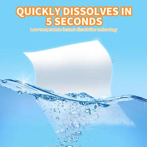 Fogli di Detersivo per Bucato Ultra Concentrati in Confezione Riciclabile Sapone per Bucato - Product Image 2