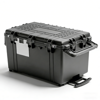 Usine de Ningbo Équipement d'injection de matériaux durs en PP de grande taille Transport de protection Vol Trolley Case avec roue