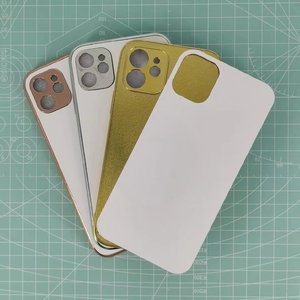 Bán buôn TPU + PC 2D Vàng thăng hoa trống trường hợp điện thoại thăng hoa Electroplated điện thoại di động trường hợp - Product Image 1