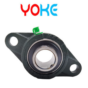 Rodamientos Esféricos Montados en Yugo Ucfl210 Ucfl211 Ucfl212 Ucfl213 Ucfl214 con Carcasa de Hierro Fundido para la Industria Alimentaria - Product Image 1