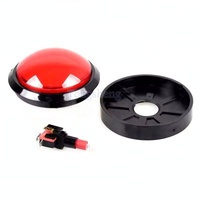 Commutateurs de jeux d'arcade Accessoires d'arcade Bouton de démarrage dôme 100mm avec boutons poussoirs lumineux LED