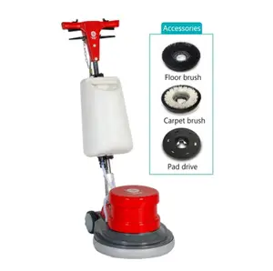 Nettoyeur électrique compacte pour tapis, machine à brosse pour sol, nouveau design classique, 154 RPM, 1100W