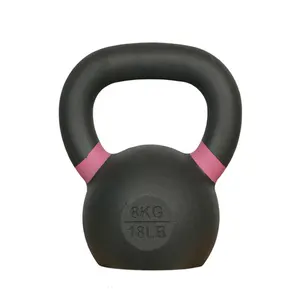 Chất lượng cao kettlebell thương mại 4 kg- 48 kg LB phòng tập thể dục kettlebell trọng lượng đào tạo tập thể dục tùy chỉnh gang kettlebell