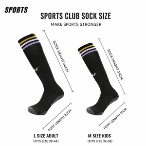 Chaussettes de football personnalisées en gros avec points antidérapants pour l'entraînement des équipes, commandes en gros, prix d'usine - Product Image 3