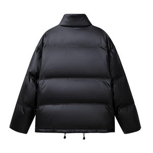 Venta caliente de alta calidad logotipo personalizado impreso <span class=keywords><strong>chaqueta</strong></span> para hombres invierno al aire libre Puffer Bomber Bubble <span class=keywords><strong>chaqueta</strong></span> de los hombres - Product Image 4