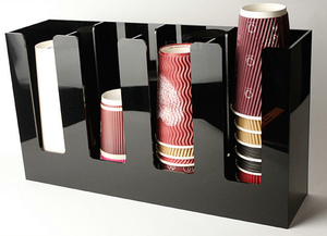 Koffie- en theewinkel of melktheewinkel acryl bekerdisplayrek - Product Image 5