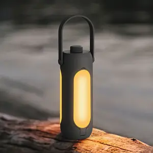 Mới ngoài trời đèn lồng Loa LED Đèn Bluetooth không thấm nước loa không dây BT 5.0 loa không dây