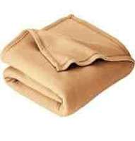 Premium 100% Wollfleece-Decke 60 Zoll Breite Gebürstete Wildleder-Optik Schwere Gestrickte Einfarbige Heimtextilien-Decke