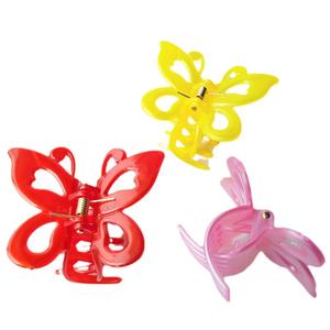 Pince à cheveux papillon, pack multicolore assorti, accessoire capillaire de vendeur ambulant de grand magasin à un yuan, petite marchandise de Yiwu - Product Image 1