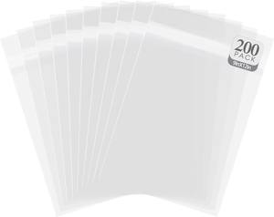 Untuk Sengtor tas kartu transparan plastik Opp bening perekat diri sisi komik Gusset kemasan kecil untuk penggunaan dompet - Product Image 3