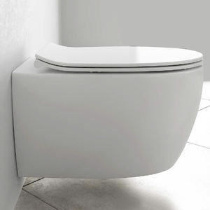 Ensemble WC encastré avec réservoir dissimulé, économie d'énergie domestique, double chasse d'eau, WC moderne - Product Image 3