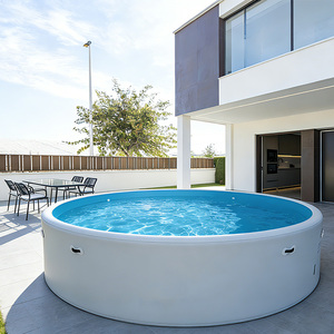 Piscine gonflable portable et durable pour l'extérieur, grande piscine spa en PVC Drop Stitch pour enfants, logo personnalisé OEM, directement de l'usine - Product Image 4