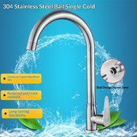 Robinet de cuisine en acier inoxydable 304, eau froide et chaude, à évier unique, rotatif et extractible, style moderne et simple, vente en gros du fabricant de Kaiping
