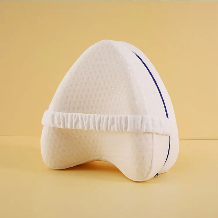 Pregnancy Supportive Pillow Slow Hollow Out Rebound Side Sleeping Leg Pillow With Heart Shaped Memory Foam Leg Pillow