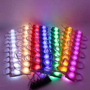 Lâmpadas de led para injeção de módulo 12v 24v, luz cob para designs anúncios ip65 formato de luz de fundo led branco vermelho, verde, azul e amarelo