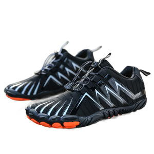 Chaussures de randonnée à cinq doigts pour hommes, antidérapantes, épaisses, à talon bas, avec bande élastique, A23 - Product Image 4