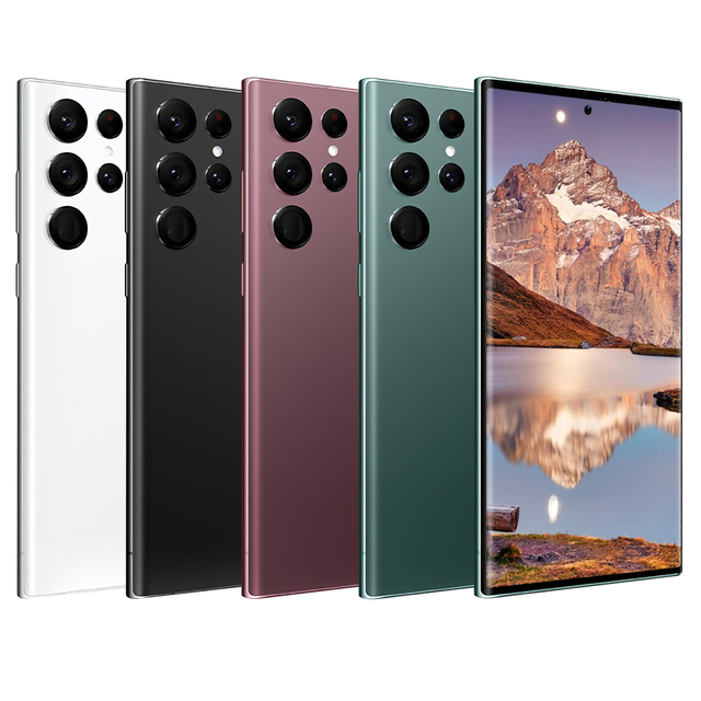 S23 Ultra Smartphone 6.8inch Telephone Fast Charging Unlock S-Pen 4G WIFI Android S23 Mobile Phone 8+256