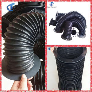 Yodel Envío Rápido Fuelle Protector de Polvo Redondo CNC para Cilindro Hidráulico Flexible y Barra de Cilindro de Torno - Product Image 2